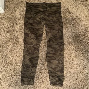 camo spanx leggings